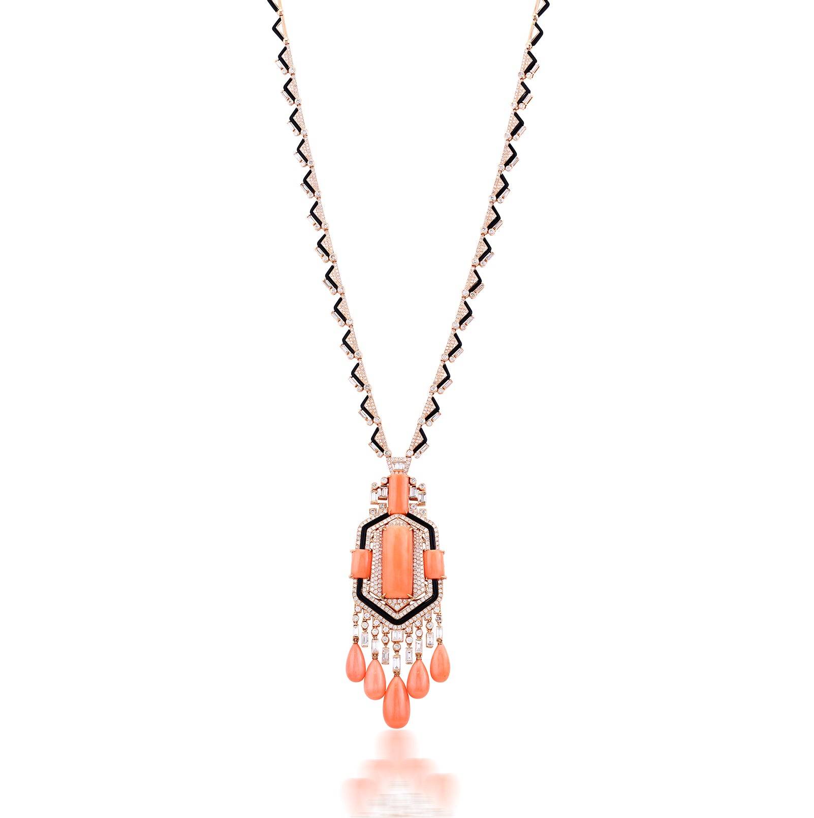 VIP【送料関税込】MONIES CORALS NECKLACE 953897.jpg